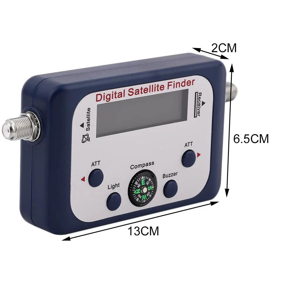 

GSF-9506 Digital Satfinder With LCD Screen Display Universal TV Satellite Finder Meter Satellite Signal Finder Tester