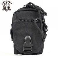 tactical molle pouch waist bag waterproof nylon multifunction casual men edc tool bag small bag mobile phone case hunting bag