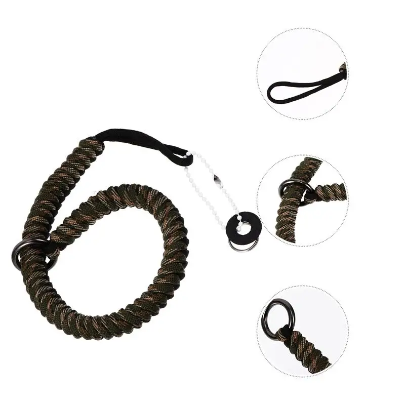 

1Pc Lanyard Fashion Adjustable Portable Camera Lanyard Braided Rope Hand Lanyard