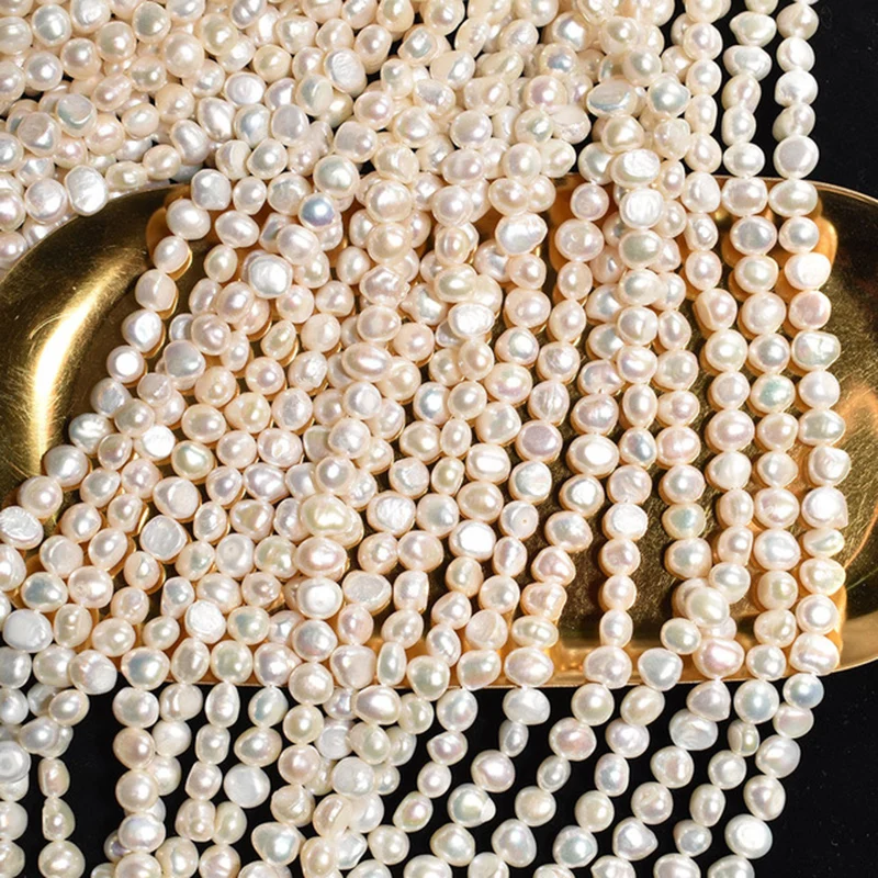 Бусины россыпью приблизительно неправильной формы в стиле барокко