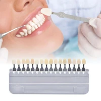teeth whitening tools dental shape guide 16 colors fake tooth guide 3d master vita teeth color plate comparator dentistry clinic