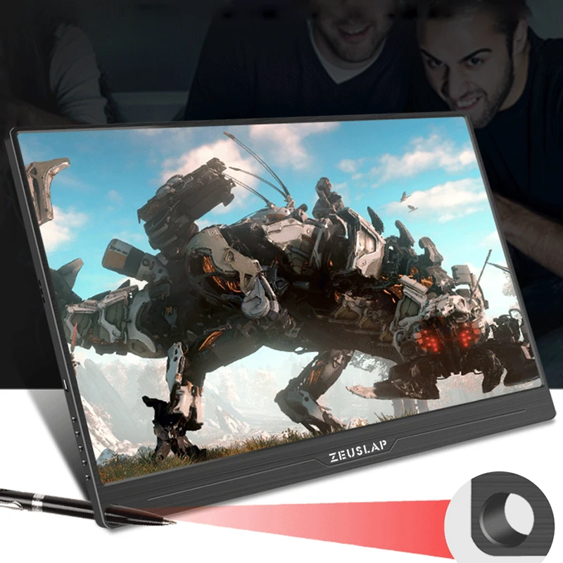 Фото 12 5 "15 6" Тип C USB HDMI совместимый DP 4K ультратонкий портативный игровой монитор 12 5 "15 6" Тип C USB HDMI совместимый DP 4K ультратонкий портативный игровой монитор