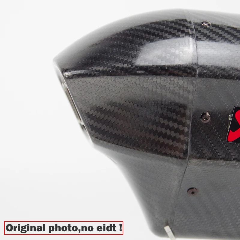 Ninja H2 Slip-on moto rcycle глушитель средней звеньевой трубы Akrapovic выхлопная escape moto с DB killer для Kawasaki ninja H2