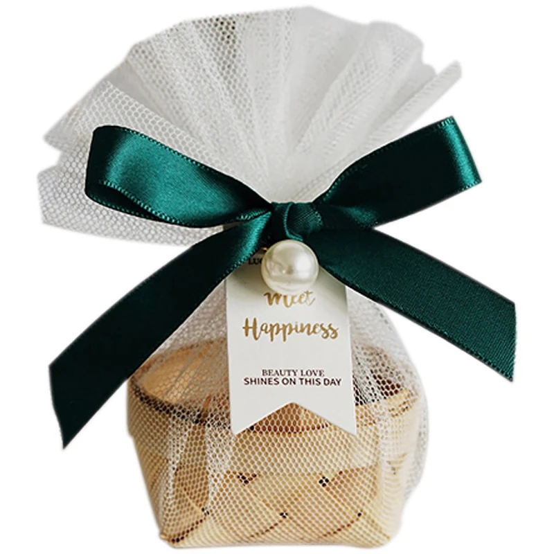 

10Pcs/Lot Creative Bamboo Basket Candy Box Unique Light Yarn Wedding Gift Basket Chocolate Favor Packaging Boxes Party Supplies