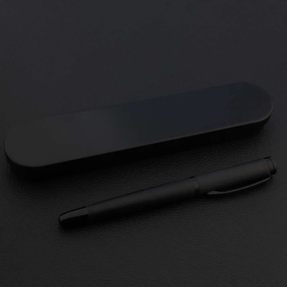 Перьевая ручка JL1996 с Черным Титановым наконечником в подарочной коробке |