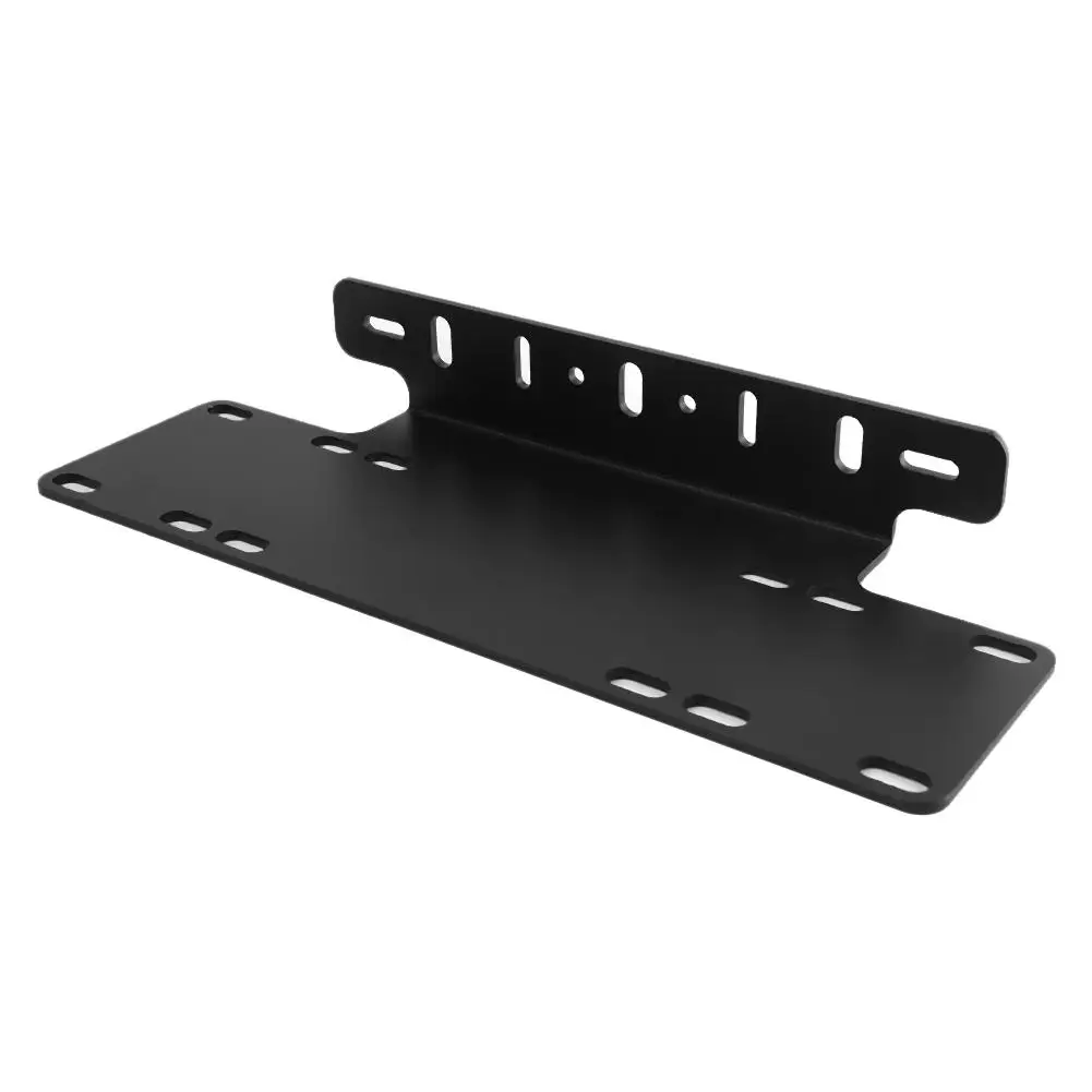 

Off Road Work Lamp Holder Front Bumper License Plate Driving Fog Light Bracket Aluminum Alloy Car Light Accessories