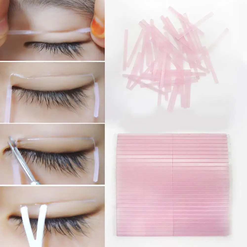 

50Pcs Magic Invisible Glue Sticks Double Eyelid Tapes For Face Makeup Tools Cosmetics For Eye