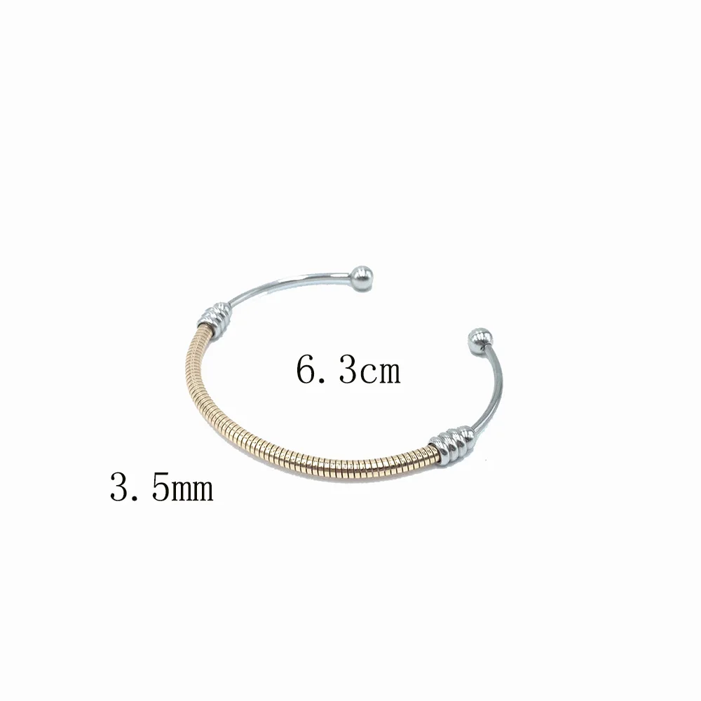 Регулируемые браслеты-манжеты Сетчатые эластичные браслеты из нержавеющей