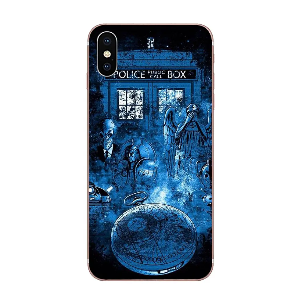 Серия Doctor Who Tardis Police Box Dalek для Huawei Honor Nova Note 5 5I 8A 8X10 Pro 9X Moto G G2 G3 G4 G5 G6 G7 Plus | Мобильные