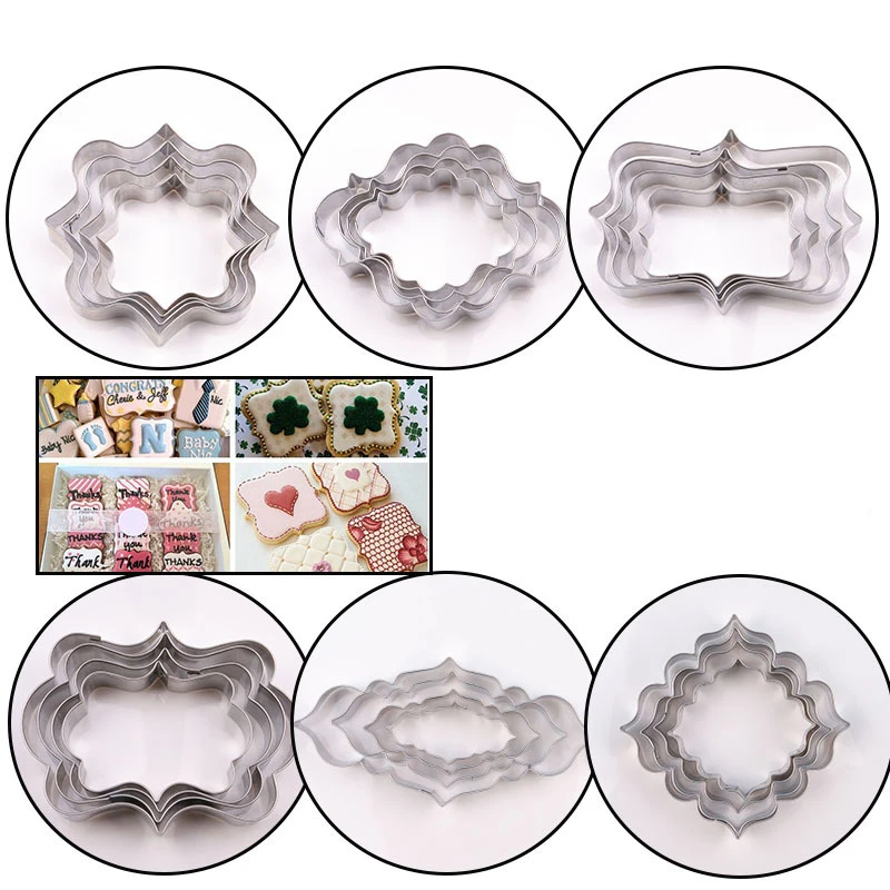 Резак для полимерной глины из нержавеющей стали форма торта помадки сахара