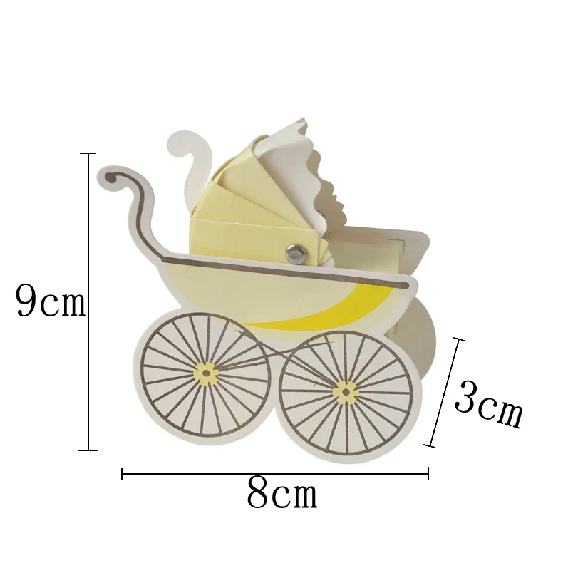 Креативные Детские крестины и коробка для сладостей в виде кареты праздничные