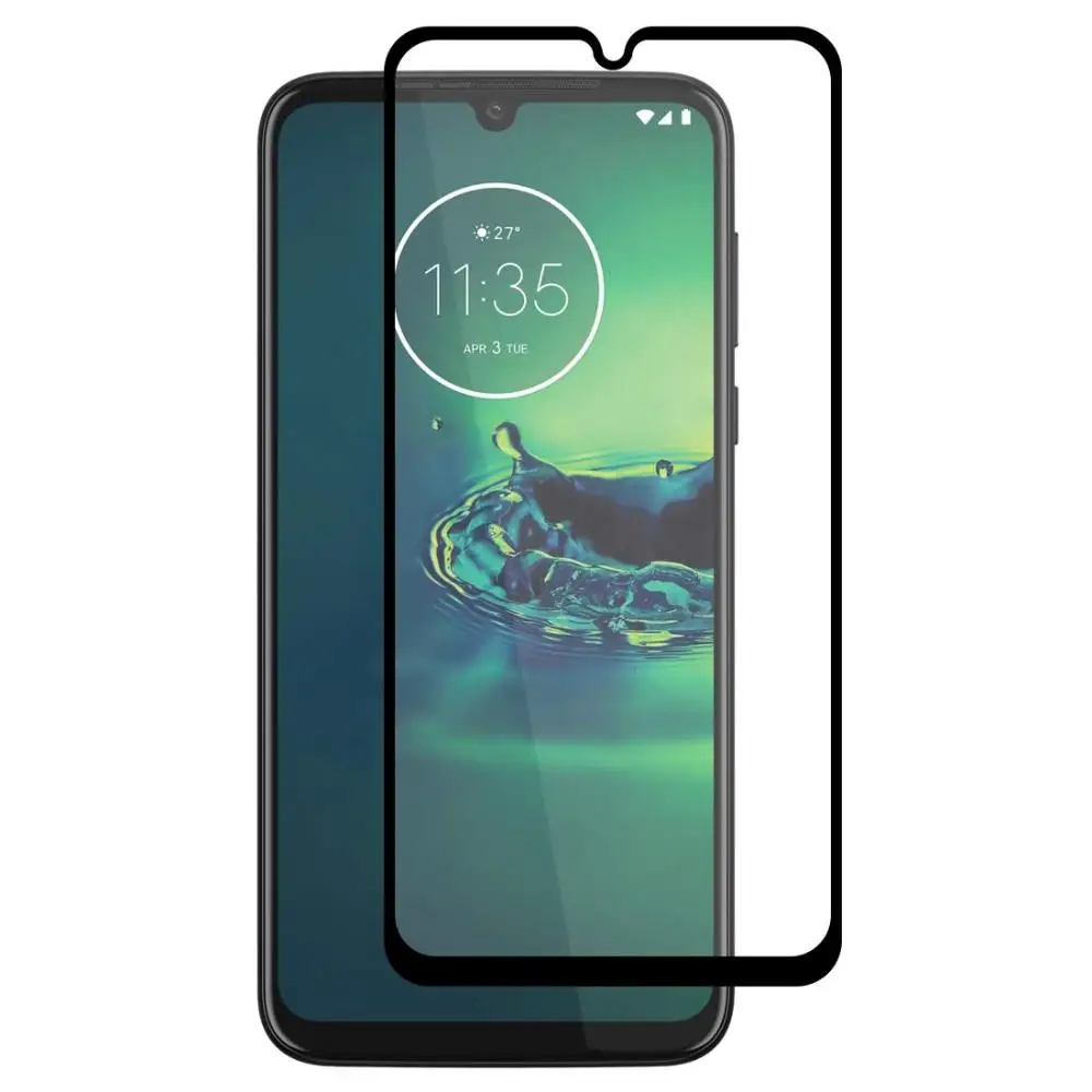 9D полное покрытие закаленное стекло для Motorola G6 G8 G7 PLUS P40 P50 Защита экрана Moto Power E6 PLAY