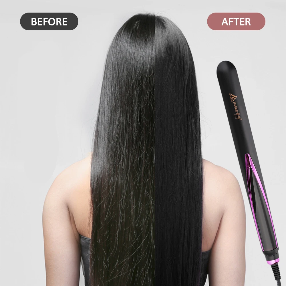 

Violet Portable Hair Curler Curl Machine Beauty Major Hair Straightener Four Frequencies Fashion Hair Care Hair Styling Tools