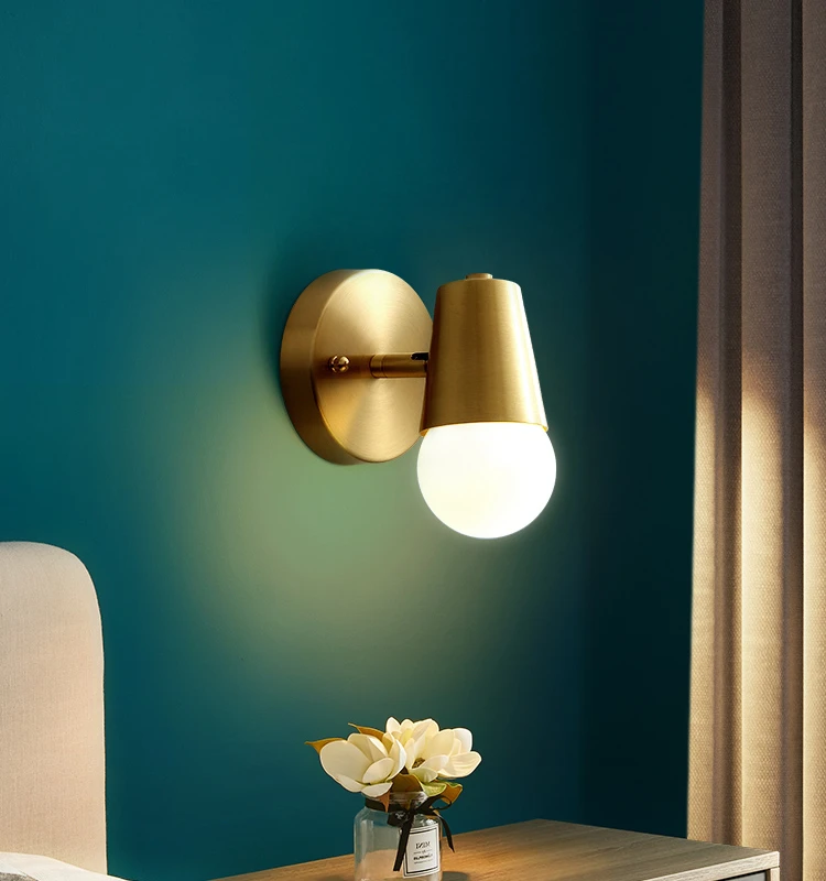 

modern minimalist bedroom wall lights Nordic indoor lighting bedside wall lights living room decoration lampara home decor BC50B