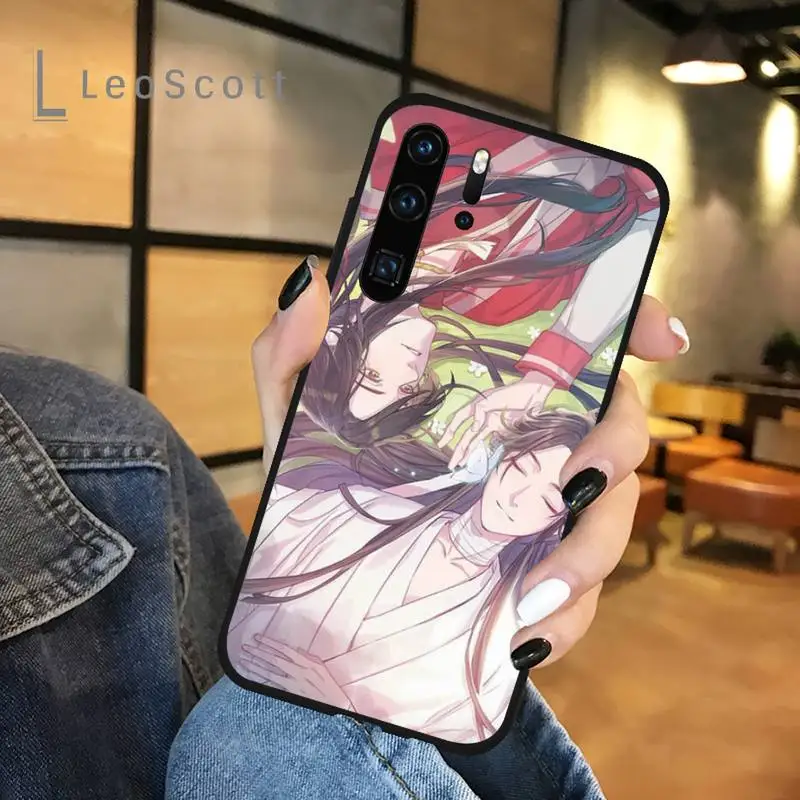 

Animation Tianguan blessing Phone Case For Huawei honor Mate P 9 10 20 30 40 Pro 10i 7 8 a x Lite nova 5t