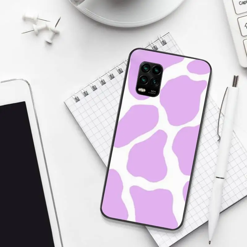 

Cow Print Black Soft Phone Case For Xiaomi 8 9 Se 10 10pro Note 2 3 10 MIX2 S MAX2 3 F1 5X