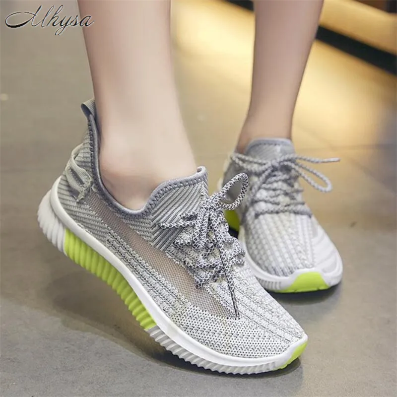 Кроссовки Mhysa женские легкие дышащие сетчатые повседневная обувь с