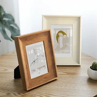 nordic wooden frame picture frame a3 a4 wooden nature solid picture photo frame wall mounting hardware included