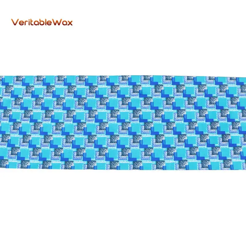 Ankara African Polyester Wax Prints Fabric 2022 High Quality 6 Yards VeritableWax For Party Dress FP6184 | Дом и сад