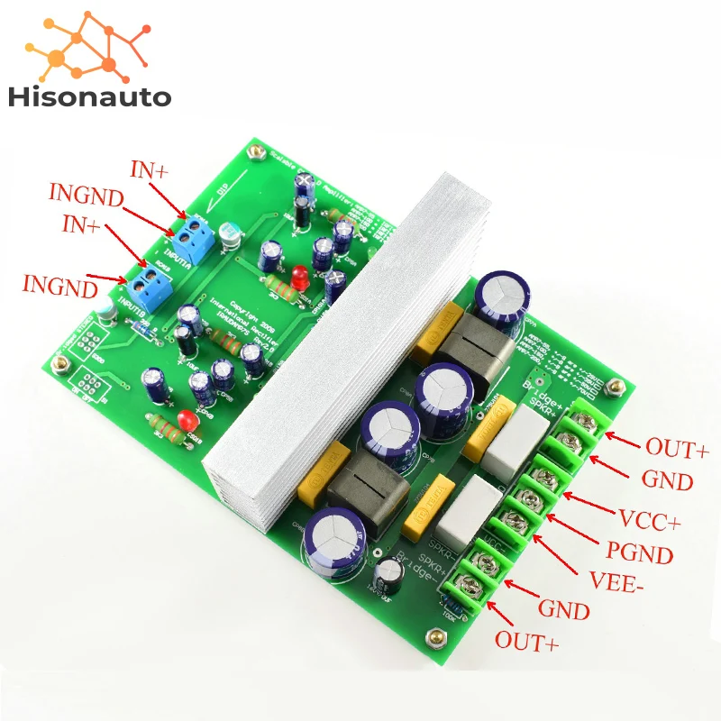 IRS2092 IRFI4019H IRAUDAMP7S 125W-500W 2-channel Class D Amplifier Module Board Finished Stereo L15DX2 | Электроника