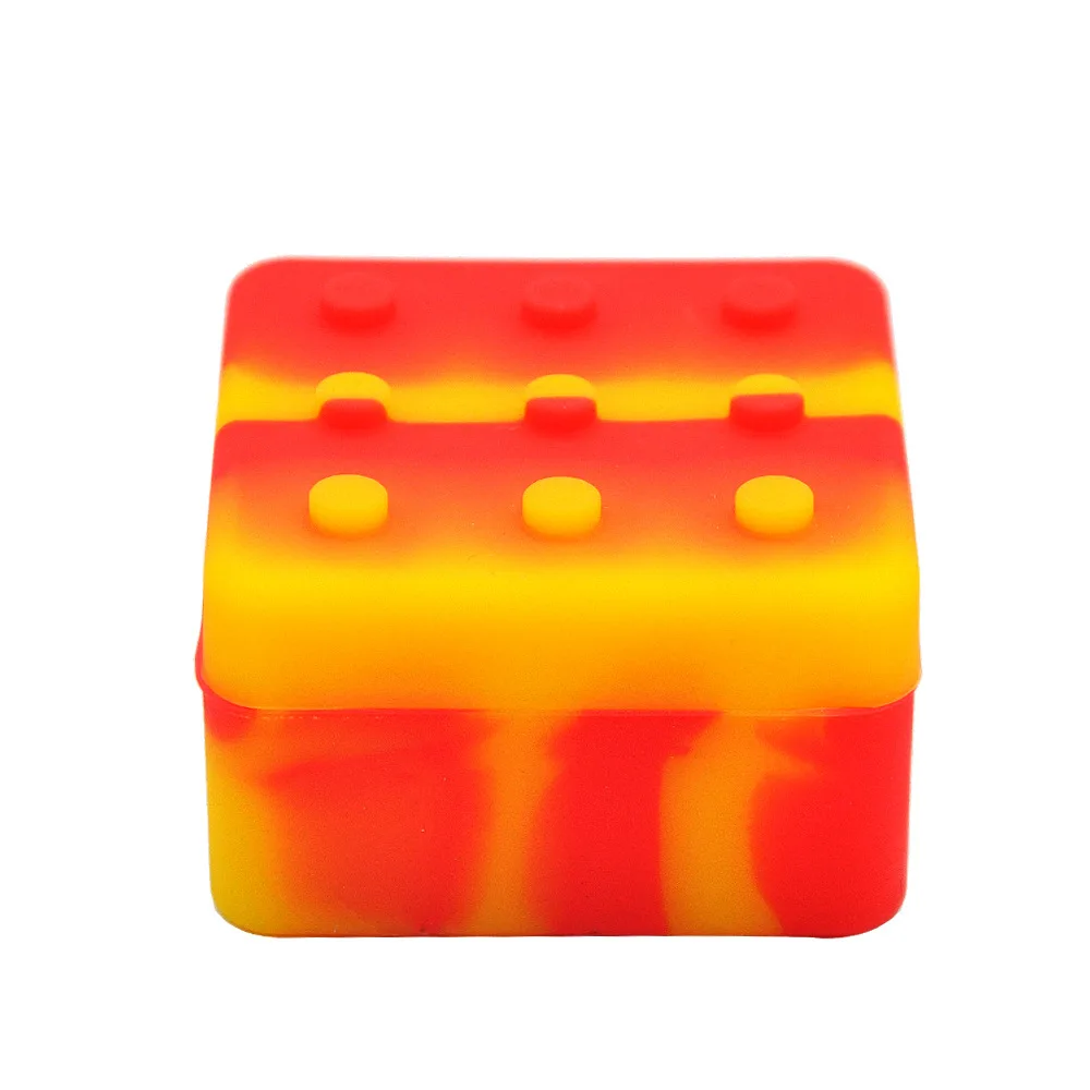 Новый силиконовый мини контейнер для таблеток индивидуальная квадратная