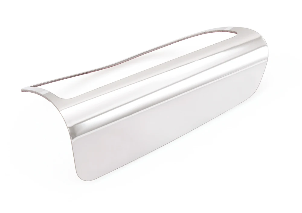 Автомобильный Стайлинг наклейка из нержавеющей стали с блестками на