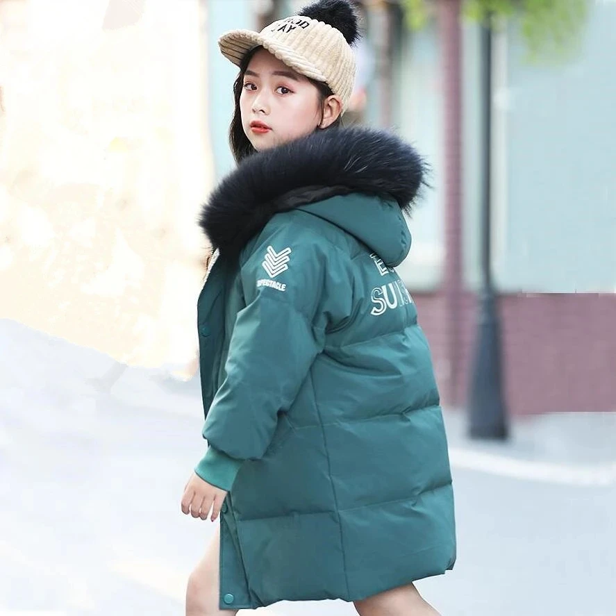 Детская утепленная куртка с капюшоном и искусственным мехом на осень/зиму | Мать