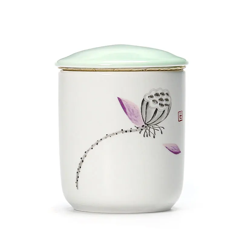 Кухонная коробка для хранения специй 6 4*7 7 см китайские керамические банки чая
