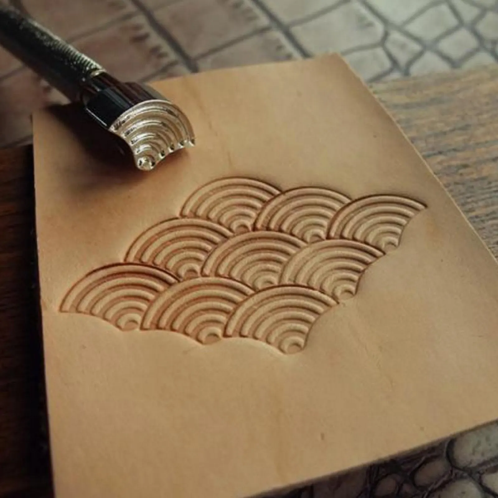 

20 Pieces/Set Leather Craft Stamps Working Saddle Making Tools Carving Leather Saddle