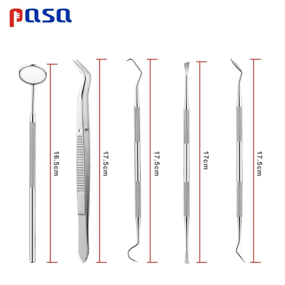 5 шт. зубные зеркала из нержавеющей стали | Красота и здоровье