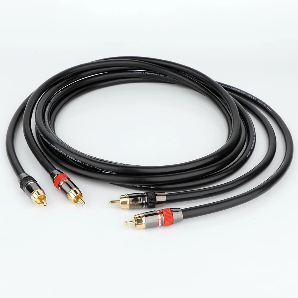 

Preffair X418 High Purity Copper RCA to RCA Audio Cable with R1752 Gold plated RCA Plug HiFi RCA Interconnect Cable