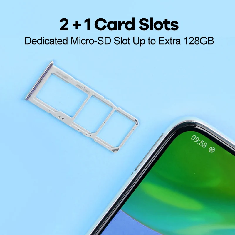 

A70S H89 Smartphone Android MT6580P 6.53, HD+ Water Drop Screen 2 Million Pixels Rear 8 Million Pixels Unlocked Cell Phones