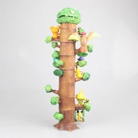 8 style anime pokemon pikachu venusaur anime fashion surprise tree stump model ornaments toys christmas gifts for kids