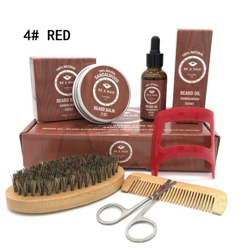 Профессиональный мужской набор для ухода за бородой воск