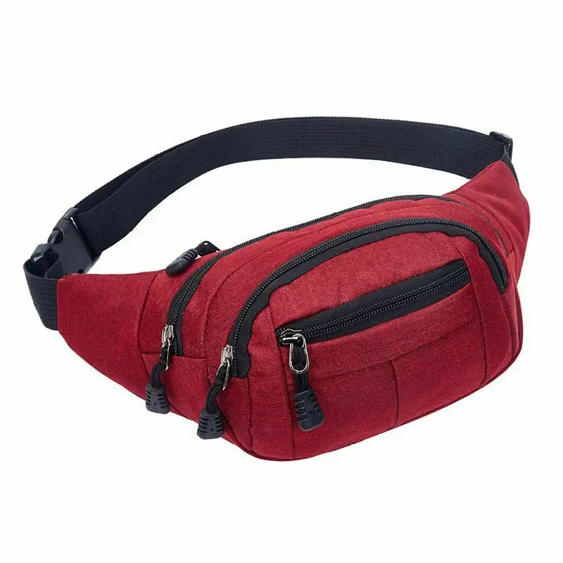 

Fashion Men Women Unisex Casual Travel Bum Bag Fanny Waist Pack Zipped Outdoor Sports Shoulder Bag Cellphone Chest Hip Pack