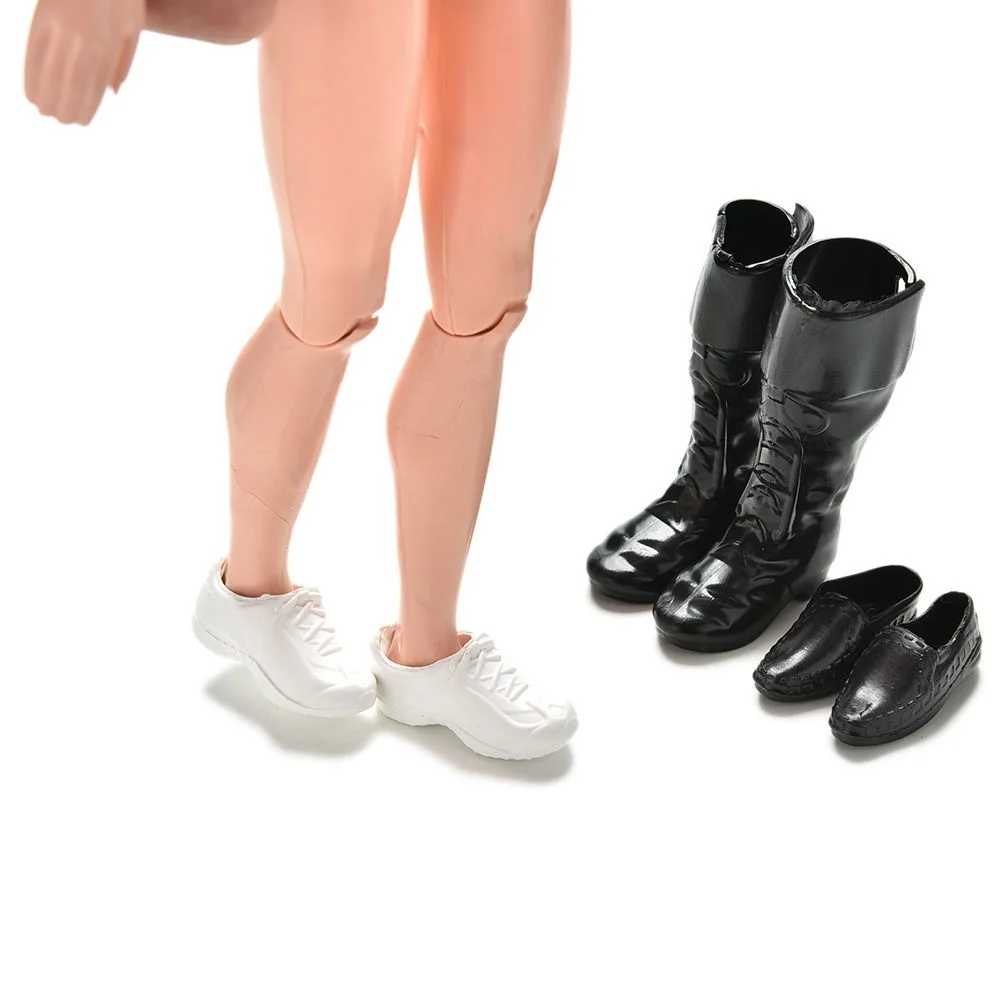 4 пары модные туфли на высоком каблуке для кукол Blyth 1/6 ботинки Licca мини-обувь Momoko