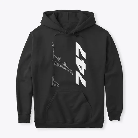 

Boeing 747 Gildan Hoodie Sweatshirt