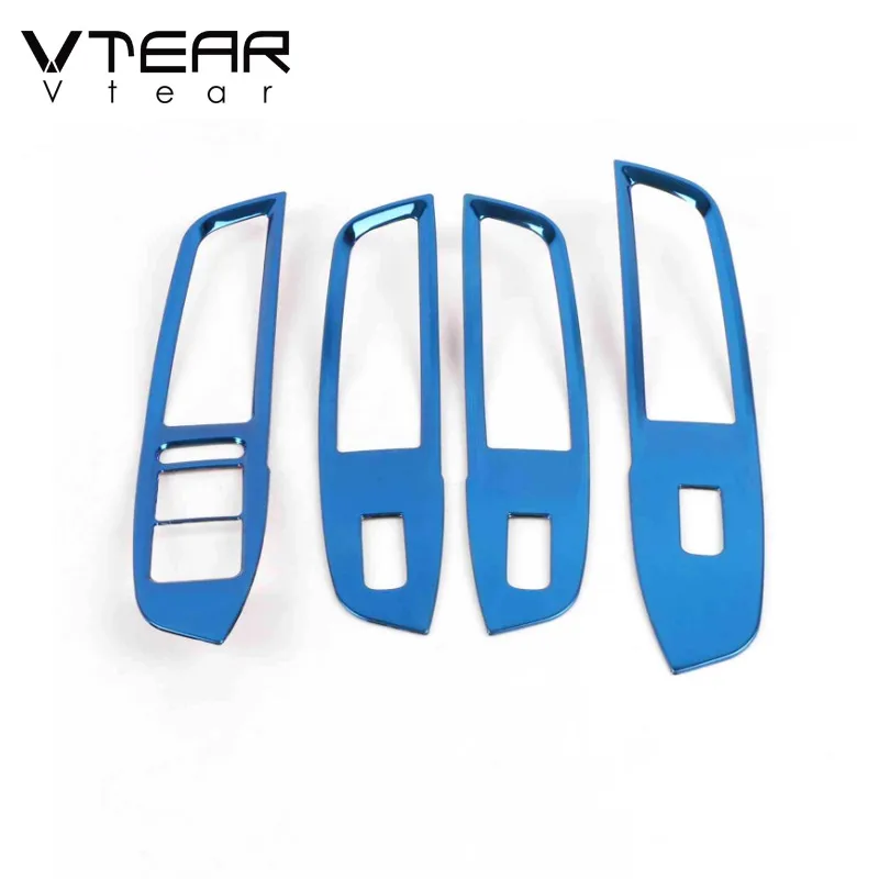 Vtear для MG ZS оконная кнопка переключатель Крышка стекла подъемная отделка рамка