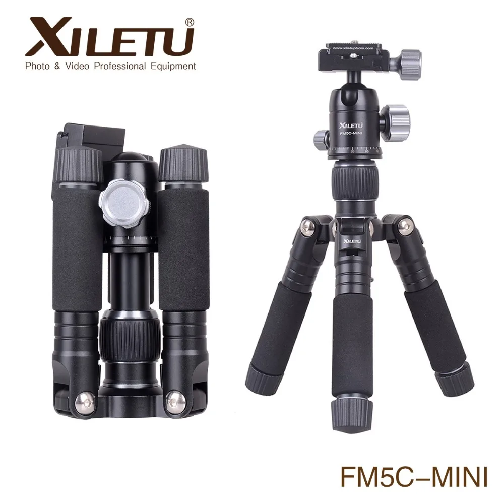 XILETU FM5C MINI алюминиевый штатив для мини цифровой SLR камеры легкий Настольный