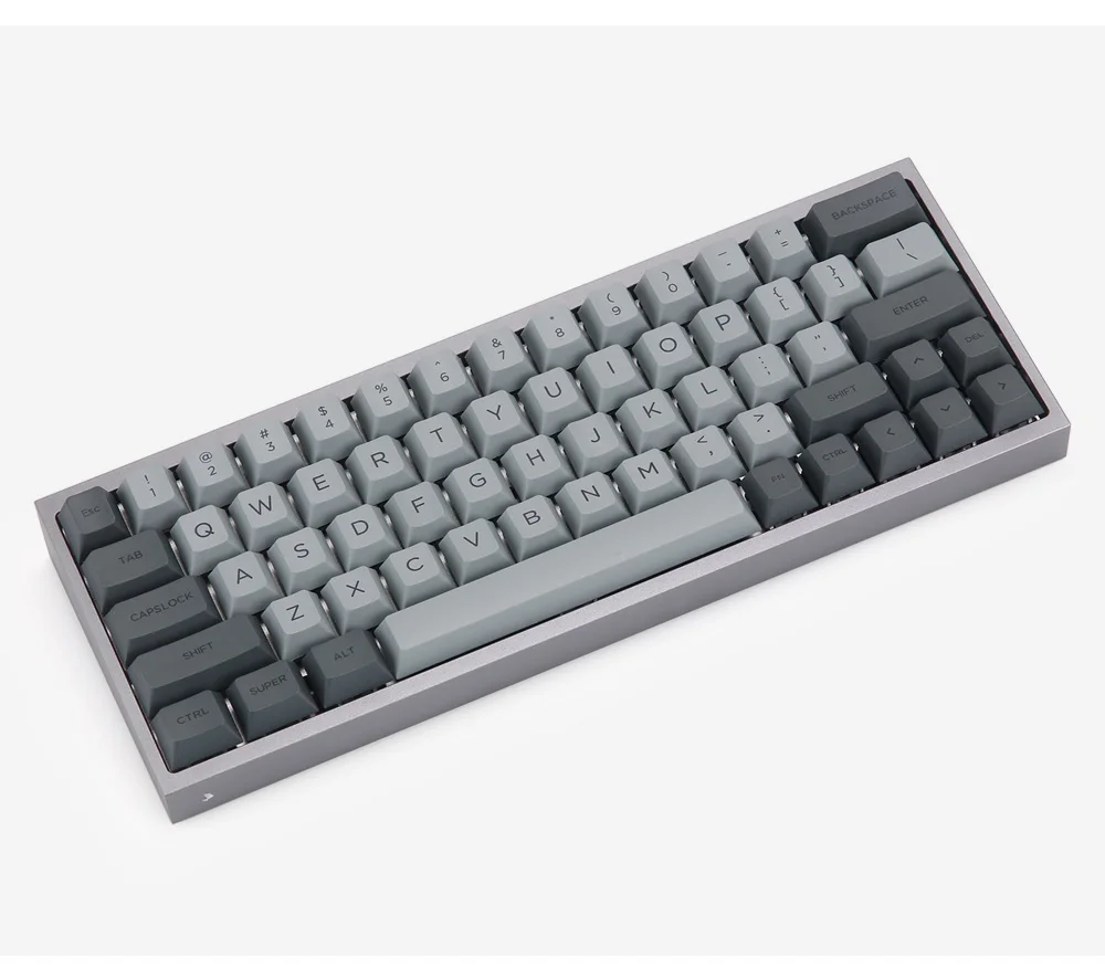 Цемент серый keycaps Вишневый профиль Dye-subbed145 ключи для Механическая клавиатура MX