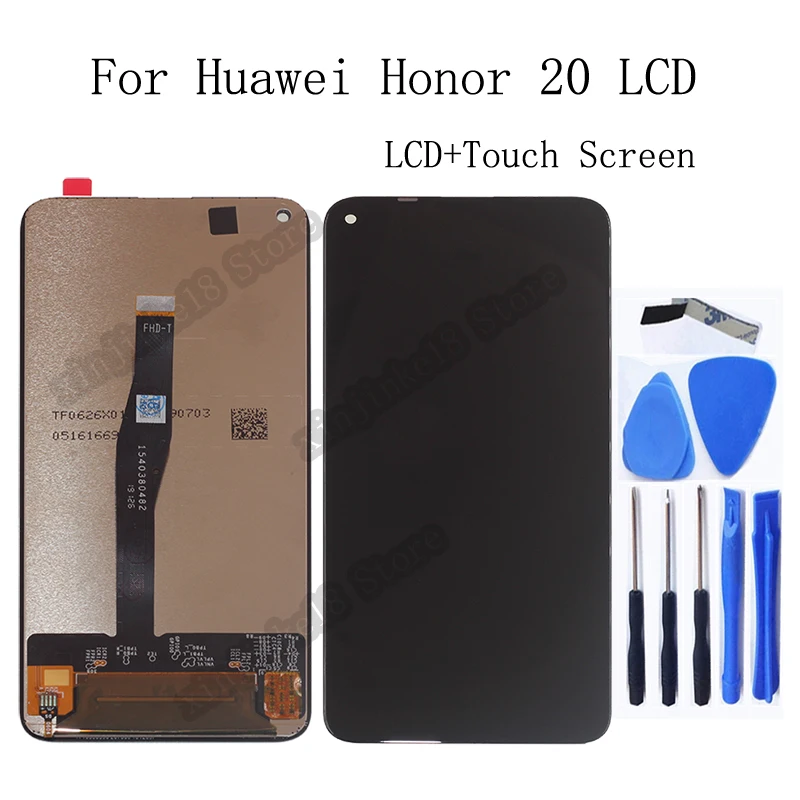 6 26 &quotоригинальный запасной сенсорный ЖК-дисплей для Huawei Honor 20 | Мобильные