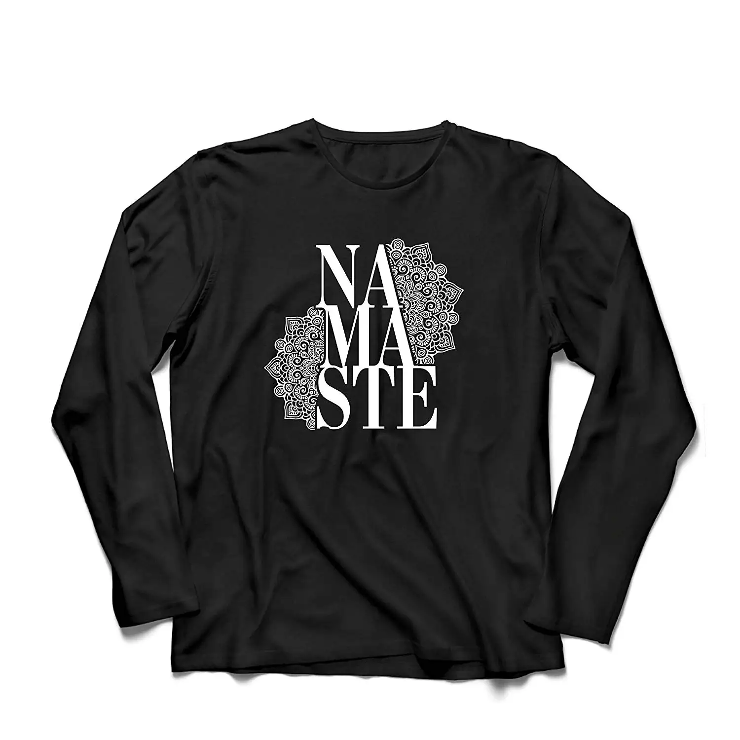 Мужская футболка с мандалой и геометрическим рисунком Namaste Art Yoga Mantra Good Vibe Унисекс