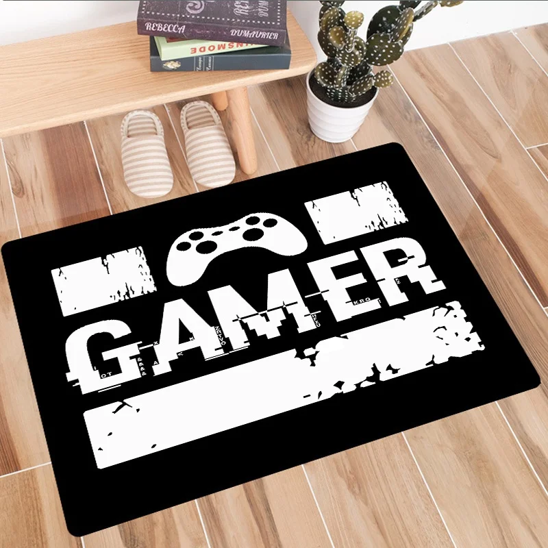 

Gamer Controller Rugs Non-Slip Floor Mat Doormats Home Rug Carpet Bedroom Entrance Door Mat Kitchen Rugs Yoga Mat Doormat Decor