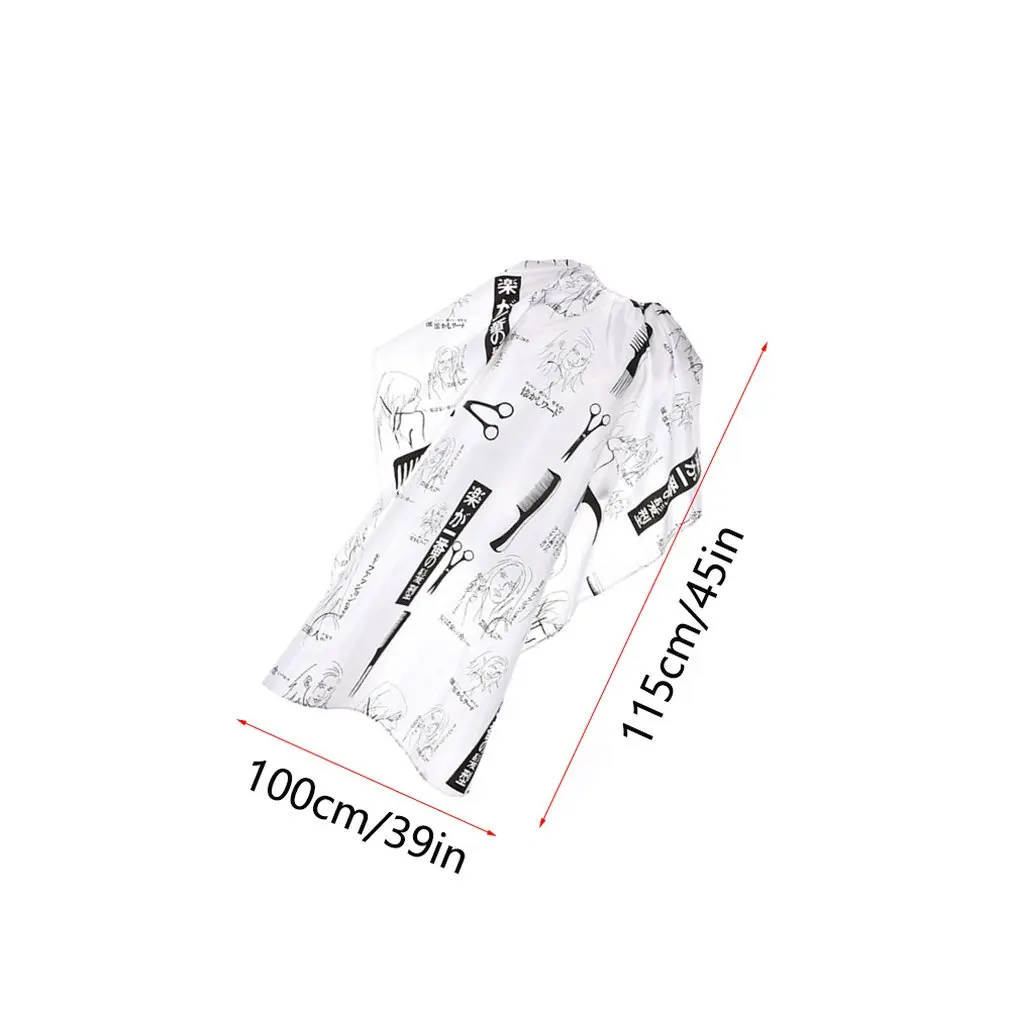 

lon Barber Nylon Sketch Gown Cape Cloth Waterproof hairdresser hairdressing cape hair cutting cape Capes Tools
