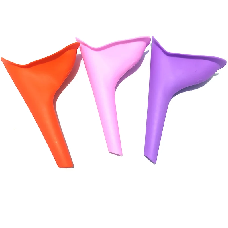 Силиконовый дорожный Писсуар для женщин воронка мочи портативный туалет