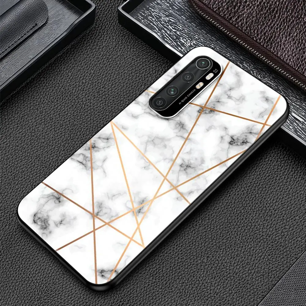 

Marble Shockproof Silicone TPU Case for Xiaomi Mi 10S Poco X3 NFC 10 10T Note 10 Pro 9T CC9 CC9E Phone Coque