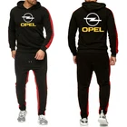 Логотип OPEL 2021 Новинка; Сезон весна-осень; Спортивные брюки мужские удобные хлопковые брюки, спортивный костюм, одежда, толстовки с капюшоном и принтом