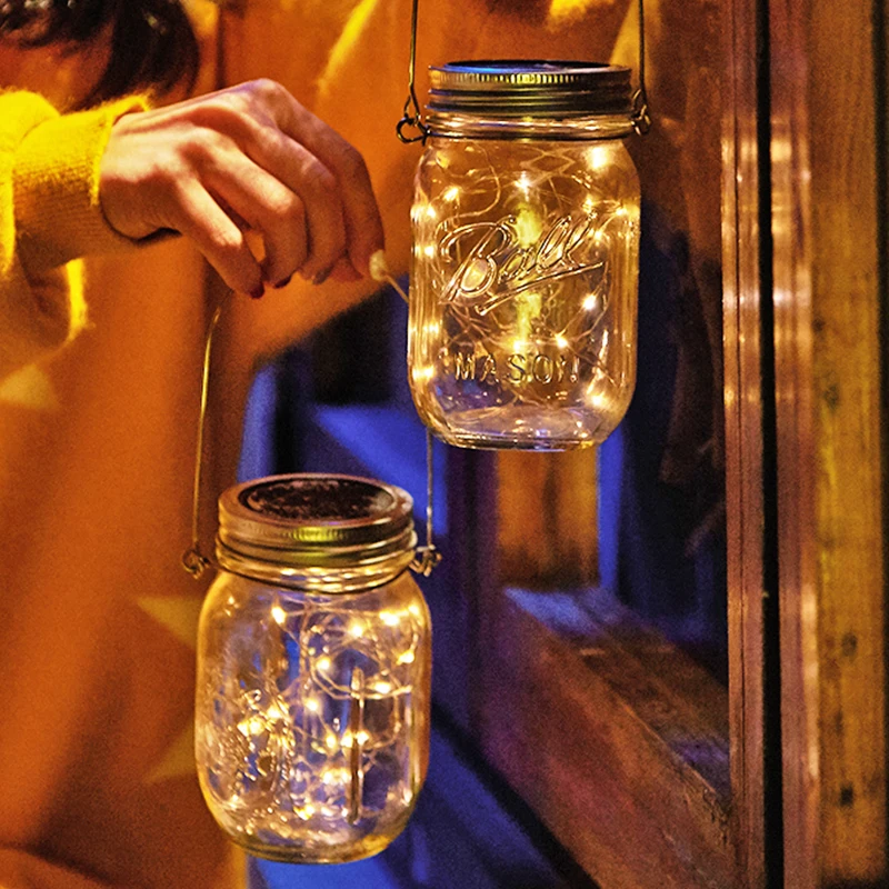 Темные светодиодные лампы для бутылок с 10/20 светодиодами рождественской свадьбы