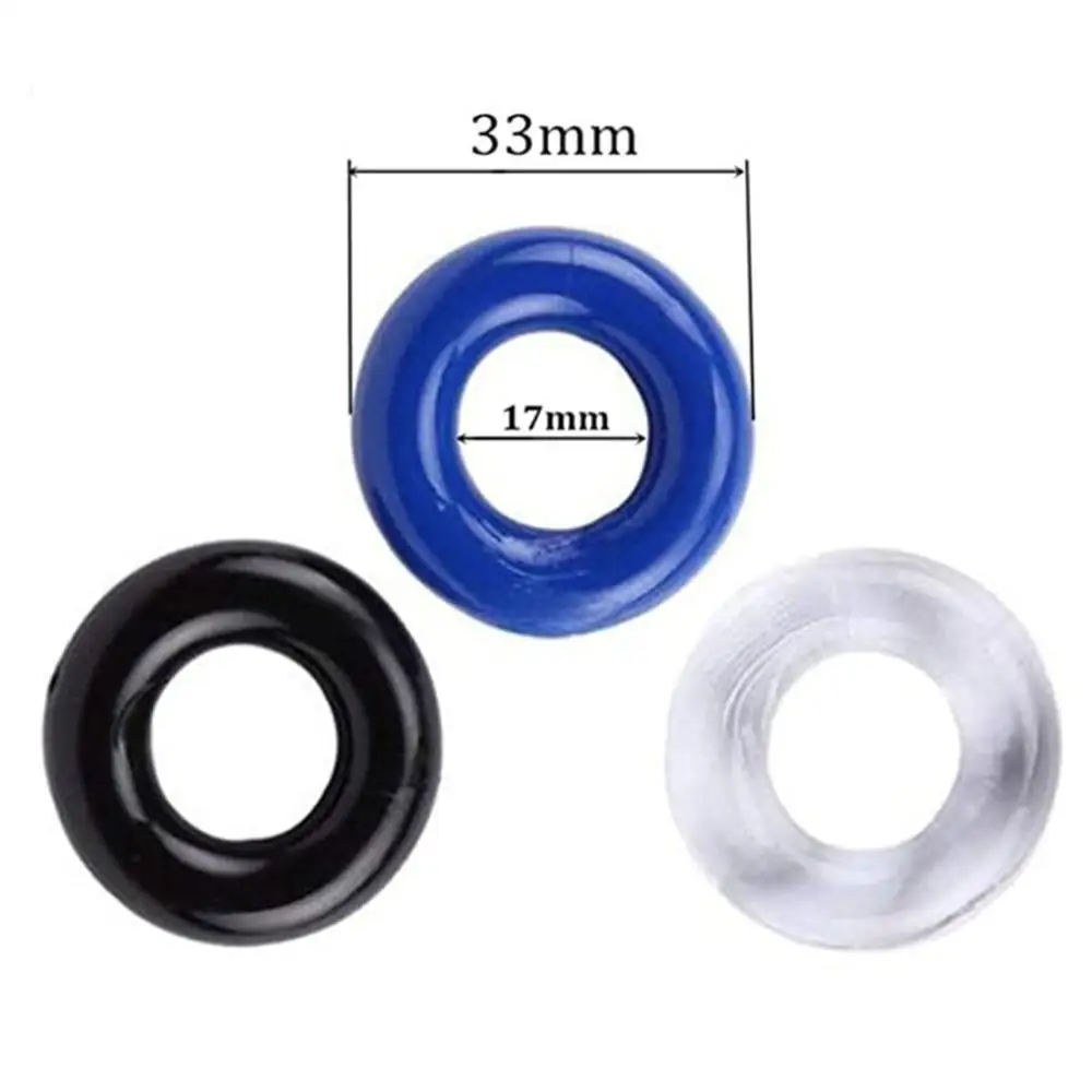 Силиконовое эластичное кольцо для эякуляции 3 шт./лот | Красота и здоровье