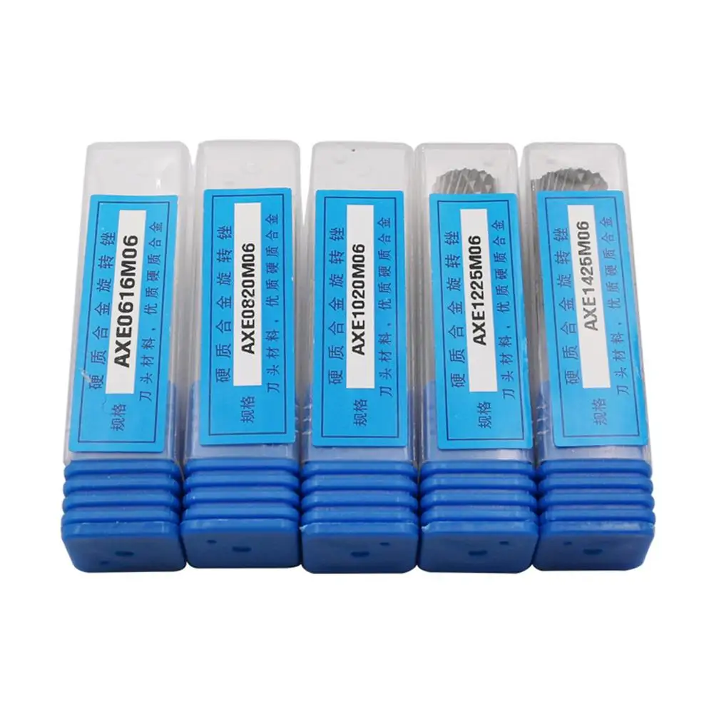 5 шт./компл. роторная пилка карбида роторные пилки цилиндрическая головка дерево